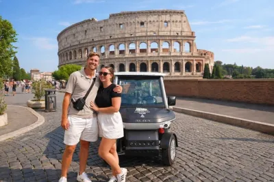 Rome Private Golf Cart Tour – See Rome Without Walking