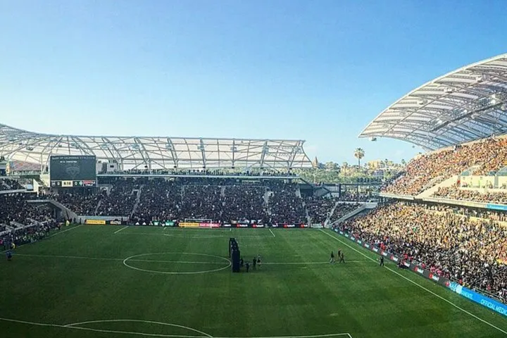 Los Angeles FC Football Game at BMO Stadium