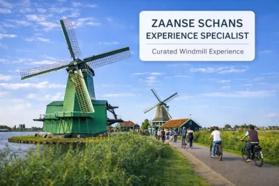 Amsterdam: Zaanse Schans Windmills & Cheese Tour Flexible Return