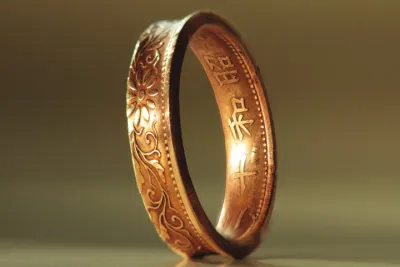 Tokyo, Asakusa : Ring-Making Workshop with Japanese Vintage Coins