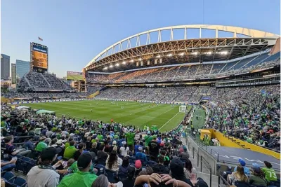 Seattle Sounders Football Game at Lumen Field