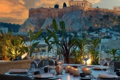 Taste of Athens :Private Rooftop Dinner with Unforgettable Views