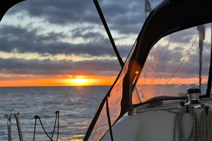 Waking up in Barcelona Sailing boat ride at Dawn
