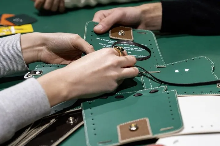 Leather Workshop Experience with Optional Oltrarno Walking Tour