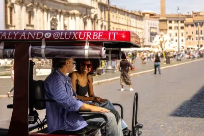 Rome: City Highlights Golf Cart Tour