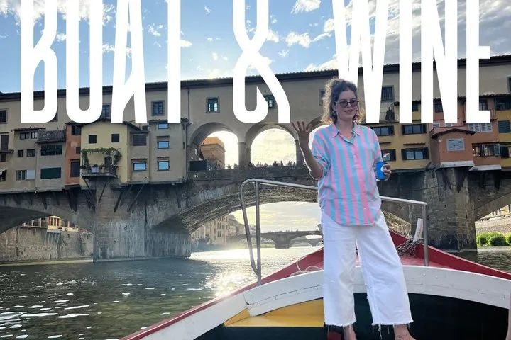 Panoramic Florence by Boat with Wine