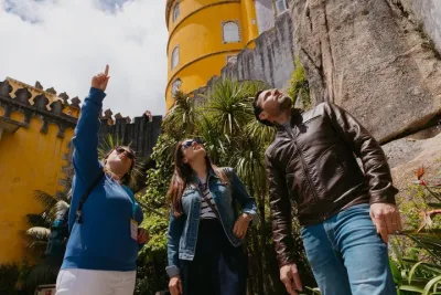 Small-Group Sintra, Pena, Regaleira & Cascais with Tickets