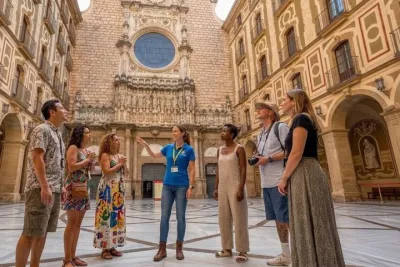 Barcelona Montserrat Guided Tour with Museum Entry
