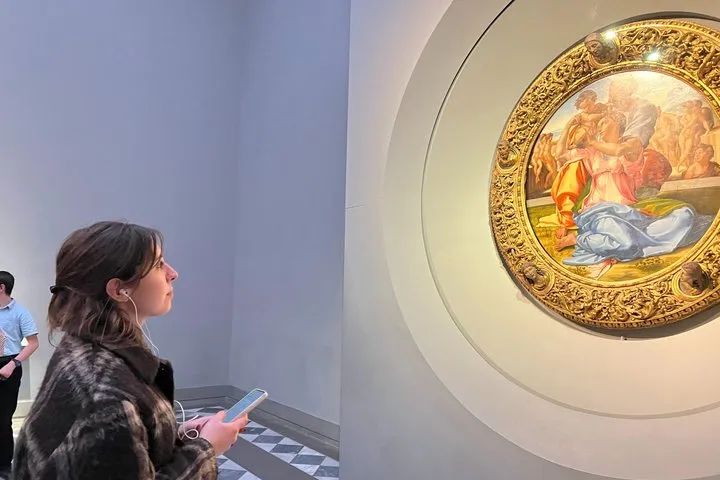Uffizi Gallery: Self-guided App Visit & Optional Accademia Museum