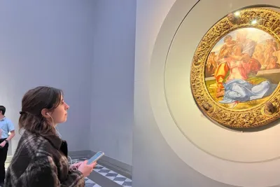 Uffizi Gallery: Self-guided App Visit & Optional Accademia Museum