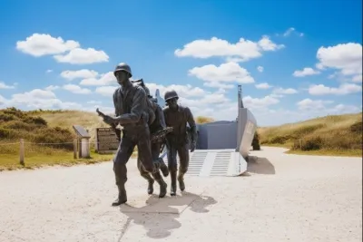 Normandy D Day Beaches Tour from Paris with Lunch