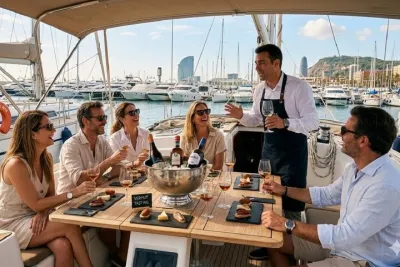 Vermouth and Tapas Workshop with Sailing Experience