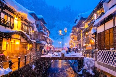 2-Day Tohoku Tour Zao Snow Monsters and Ginzan Onsen