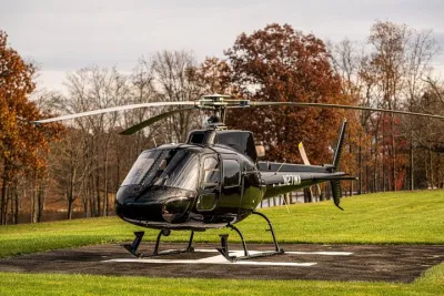 Romantic Farm Proposal with Luxury Helicopter from NYC