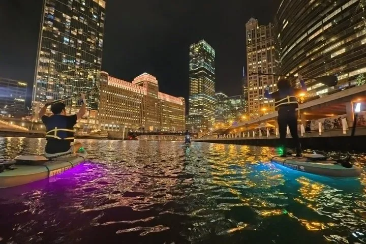 Golden Hour Motorized Paddleboard Tours w/ Mobile DJ