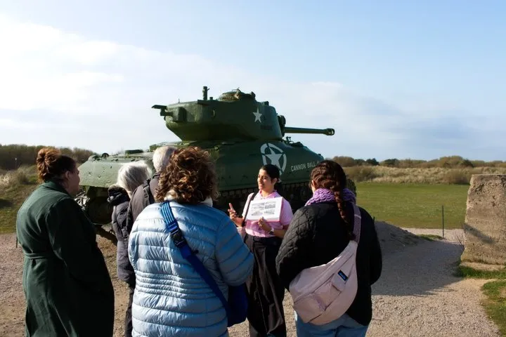 Normandy D-Day Sites from Paris in Small Group with Lunch & Cider