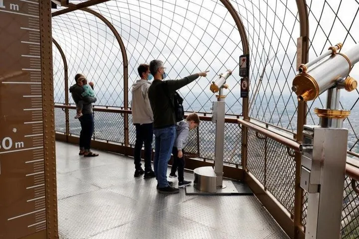 Eiffel Tower Small Group Tour By Elevator with Summit Option