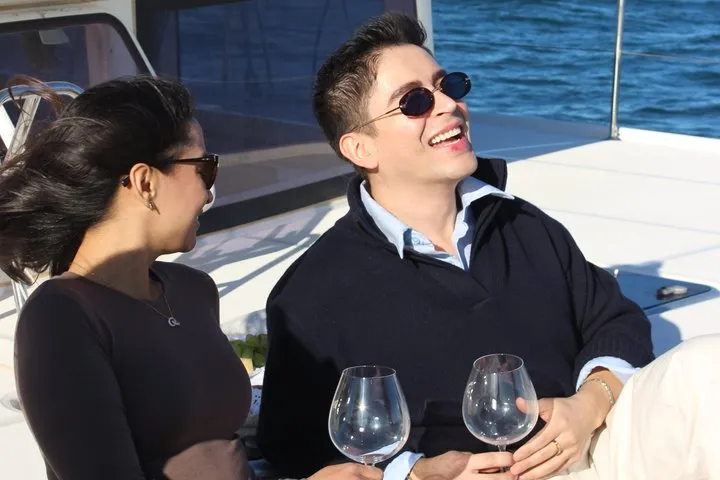 Wine and Sail Private Wine Tasting on Catamarán
