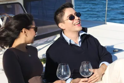 Wine and Sail Private Wine Tasting on Catamarán
