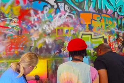 Paint your own street art at Studio WIP