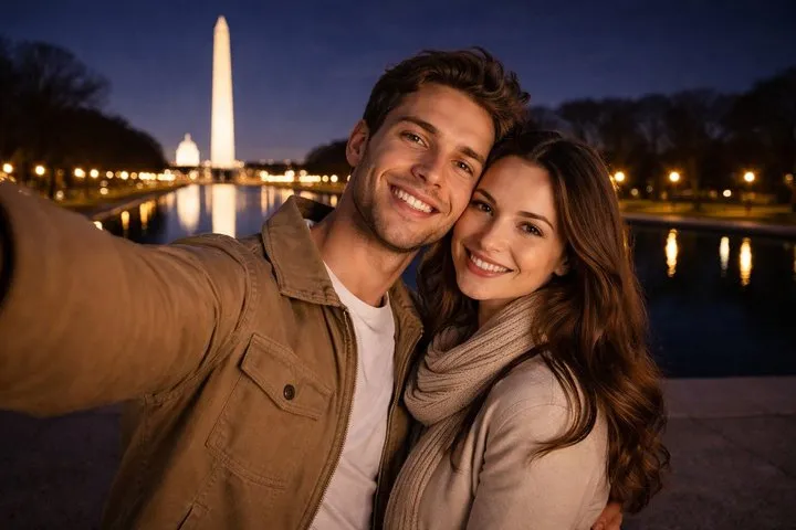 Washington DC Night Tour: ICONIC Landmarks, Monuments SMALL GROUP