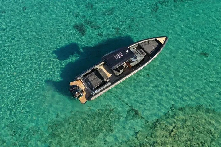 Athens private full day cruise with a RIB
