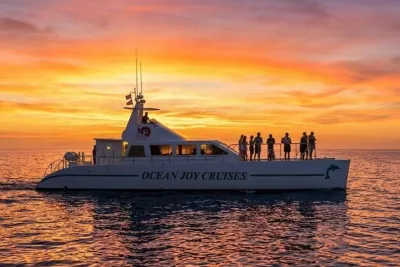 Premium Snorkel Sunset Cruise with Whale and Dolphin Watch