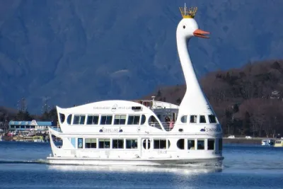 Mt. Fuji Two Lakes Swan Cruise and Hot Spring One Day Tour