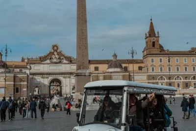 Private Rome Express 1 Hour Golf Cart Ride