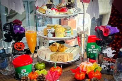 London Halloween Afternoon Tea Bus Tour