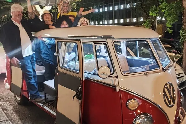 Freak Tour in VW Hippy Bus 1960s Psychedelic Adventures