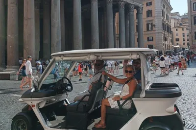 Golf Cart Tour Private Experience of Rome's City Center