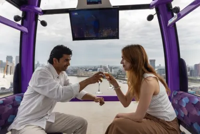 London Cable Car: Champagne Experience