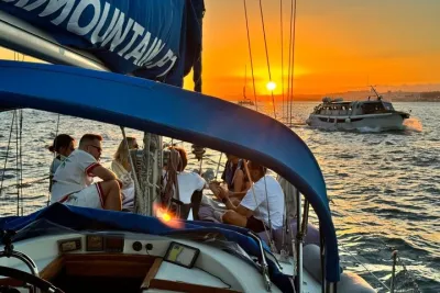 Sunset Sailboat Tejo River Tour 2h