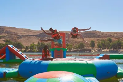 2-Hour Inflatable Water Obstacle Course near Los Angeles