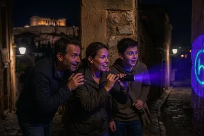 Athens Night Quest: A Mythology Urban Game After Dark