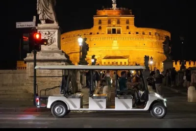 Rome by Night Golf Cart Private Tour