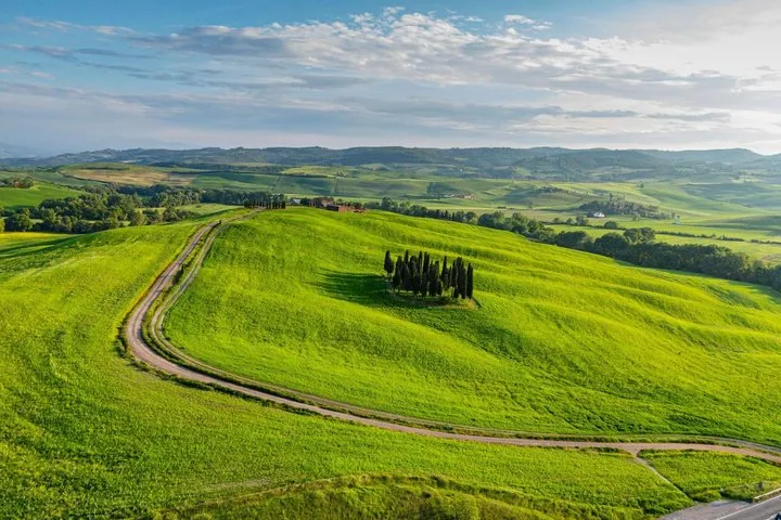 From Rome: Tuscany wines experience with lunch in Montepulciano
