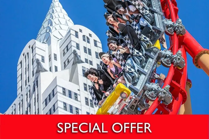 The Big Apple Coaster at New York New York Hotel and Casino