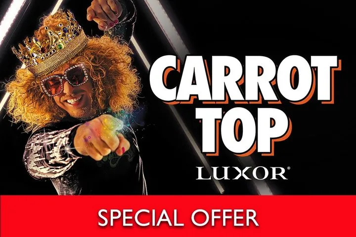 Carrot Top at the Luxor Hotel and Casino