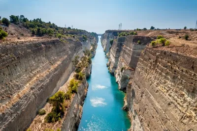 Corinth & Swimming with Helen of Troy Private Tour from Athens