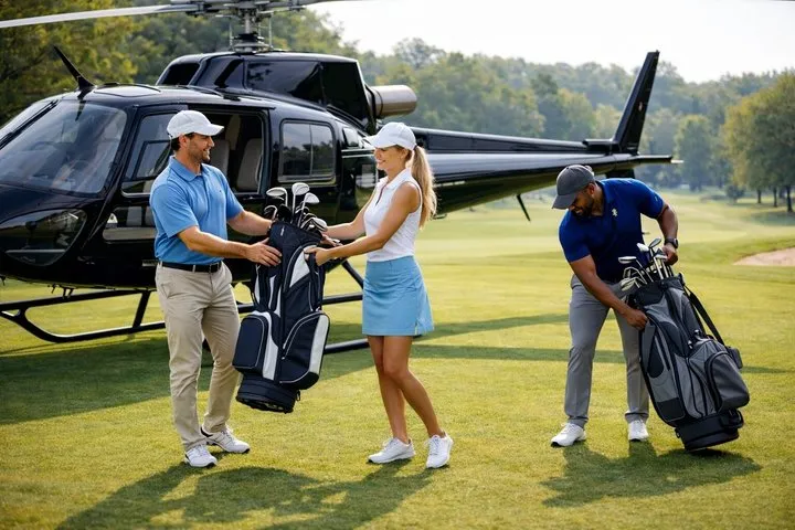 Guided Seaside Golf Excursion with Private Helicopter from NYC