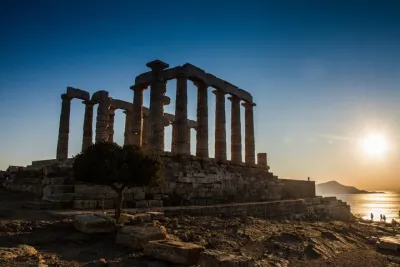 Sounio Sunset View via the Athenian Riviera Private tour