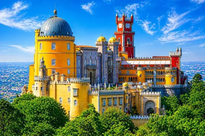 Lisbon: Sintra Full Day Pena Palace, Regaleira & Monserrate