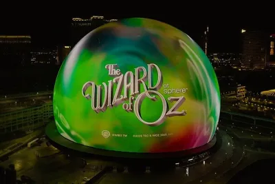 The Wizard of Oz at Sphere in Las Vegas