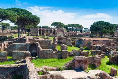Ostia Antica Private Guided Day Trip Ostia Beach with Transport