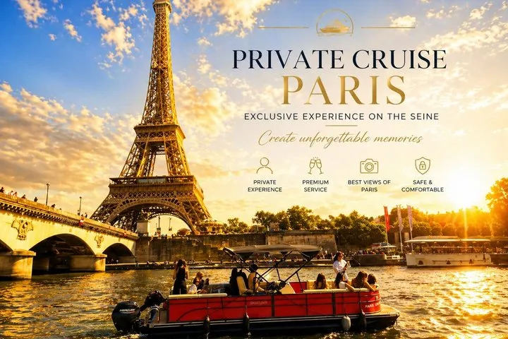 Private cruise with Paris water way