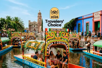 PREMIUM Frida Kahlo Museum and Xochimilco (Small Groups)