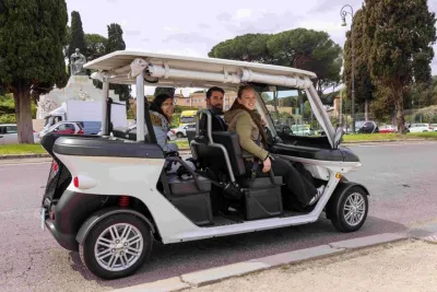 Rome: Full-Day Golf Cart Tour with Lunch