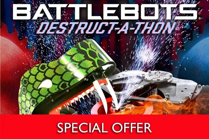 Battle Bots Destruct-A-Thon: Killer Robots Fighting in Las Vegas